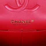 Chanel Small Classic Double Flap Fuchsia Caviar Light Gold Hardware