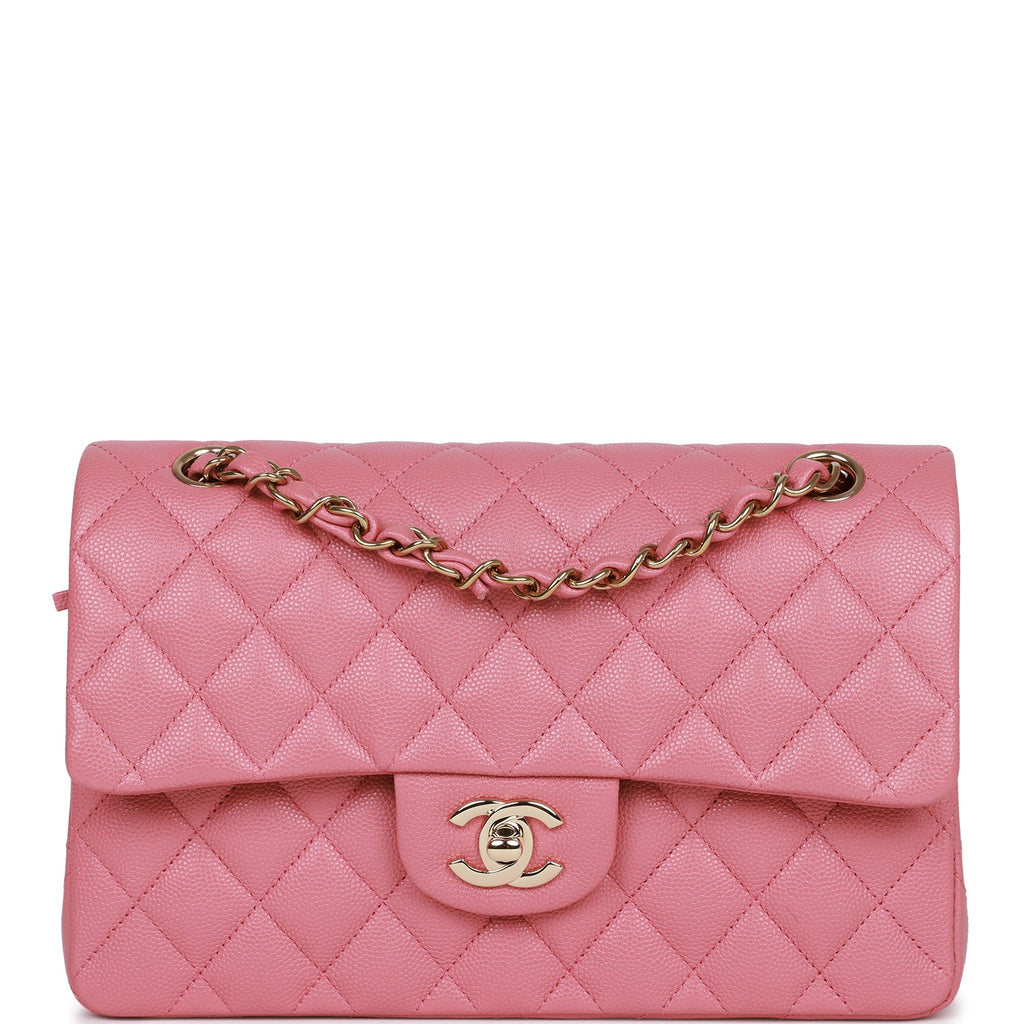CHANEL, Bags, Chanel 23s Light Pink Caviar Charm Woc