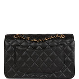 Chanel Small Classic Double Flap Black Caviar Gold Hardware