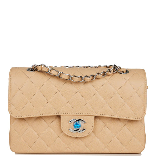 Chanel bag classic but renewed by Karl Lagerfeld with fabric with gold  glitter and matelassée