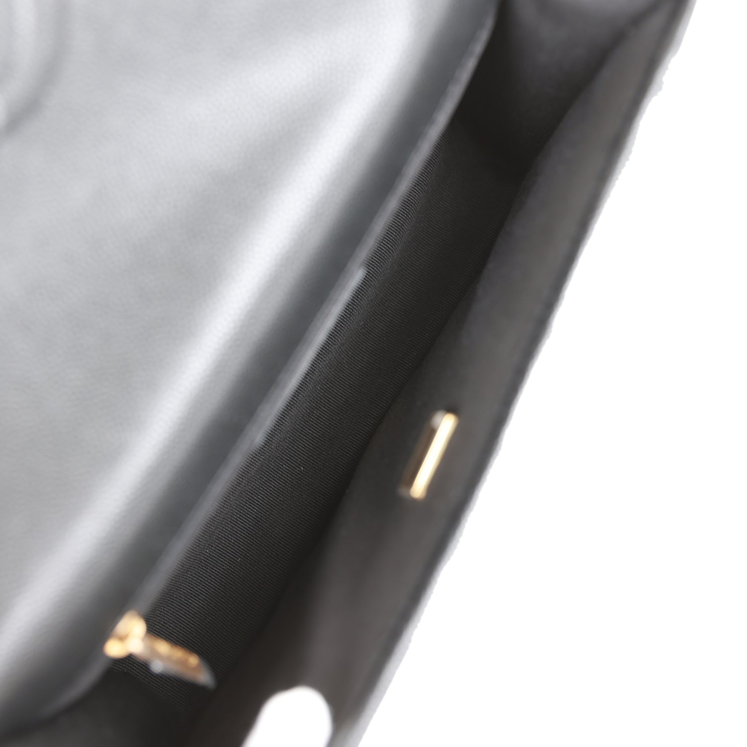 Chanel school memory top handle flap bag black caviar antique gold har