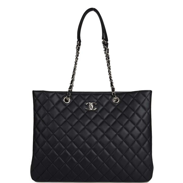GREY AND BLACK SEQUIN WITH SILVER-TONE METAL TOTE HANDBAG, CHANEL, A  Collection of a Lifetime: Chanel Online, Jewellery