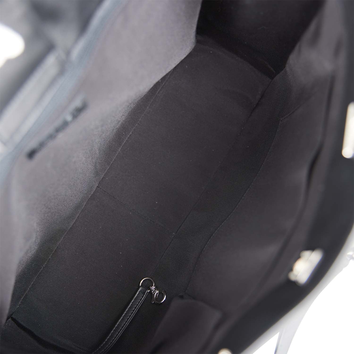 Chanel Timeless Tote Bag Black Calfskin Silver Hardware – Madison ...
