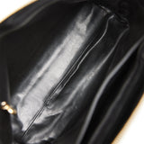 Vintage Chanel Tote Bag Black Patent Gold Hardware