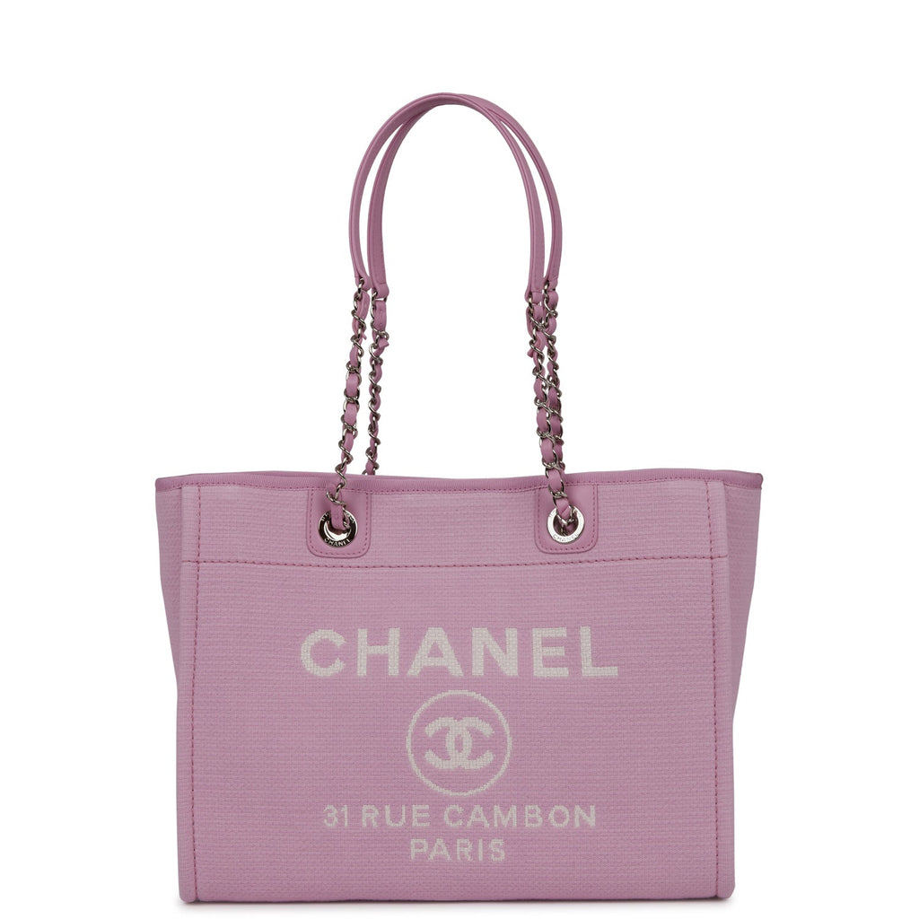 hot pink chanel tote bag