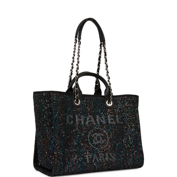 CHANEL, Bags, 2a Rainbow Sequin Chanel Deauville