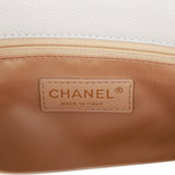 Chanel Grand Shopping Tote (GST) Bag White Caviar Gold Hardware