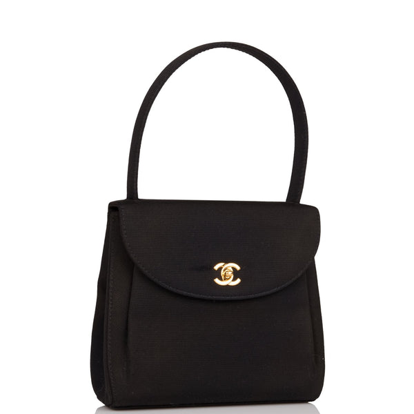 Chanel Vintage Kelly Top Handle Bag - Black Handle Bags, Handbags -  CHA854249