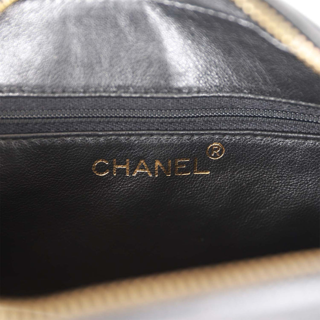Chanel Promenade Camera Bag Chevron Lambskin Small at 1stDibs