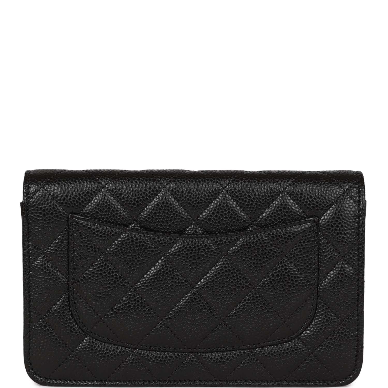 WOC 19CM BLACK CAVIAR SILVER HARDWARE