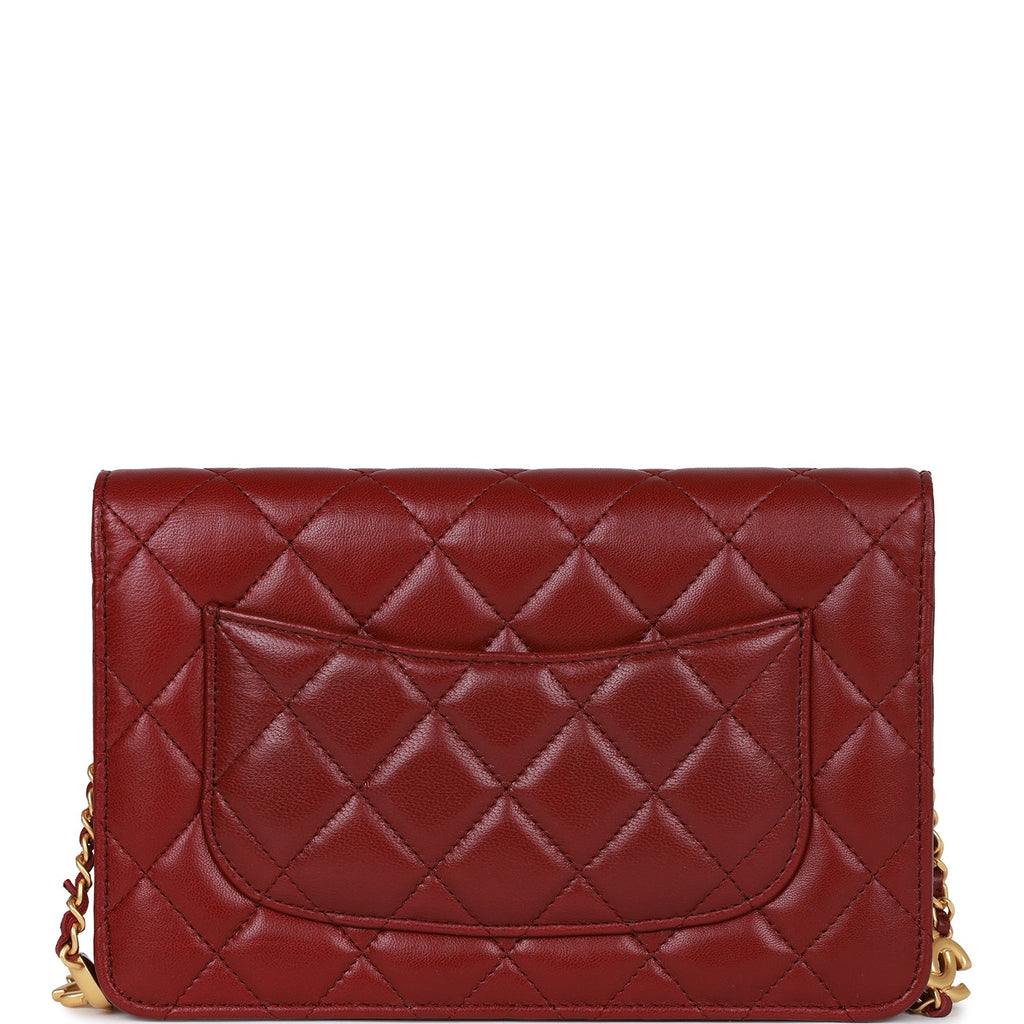 Chanel Wallet on Chain WOC Burgundy Caviar Light Gold Hardware – Madison  Avenue Couture
