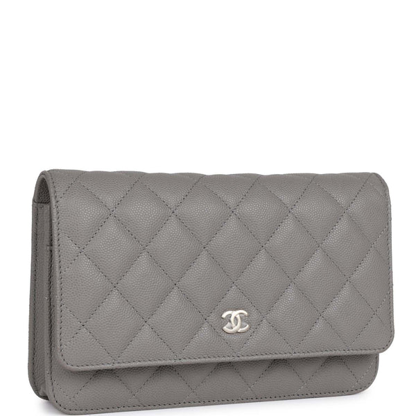 Chanel 2004-2005 Embossed Wallet on a Chain · INTO
