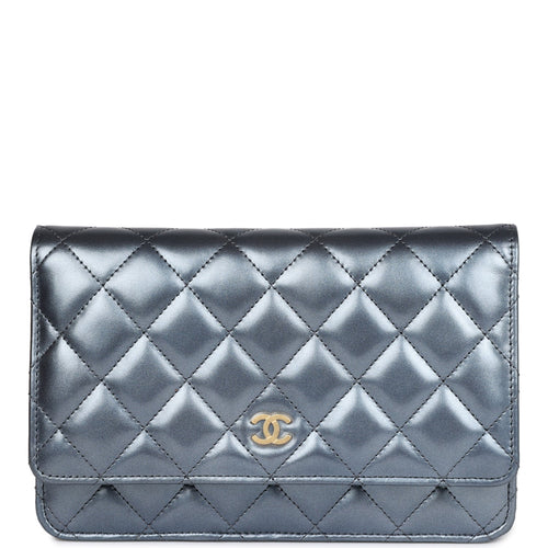 Chanel Wallet on Chain WOC Red Lambskin Silver Hardware – Madison
