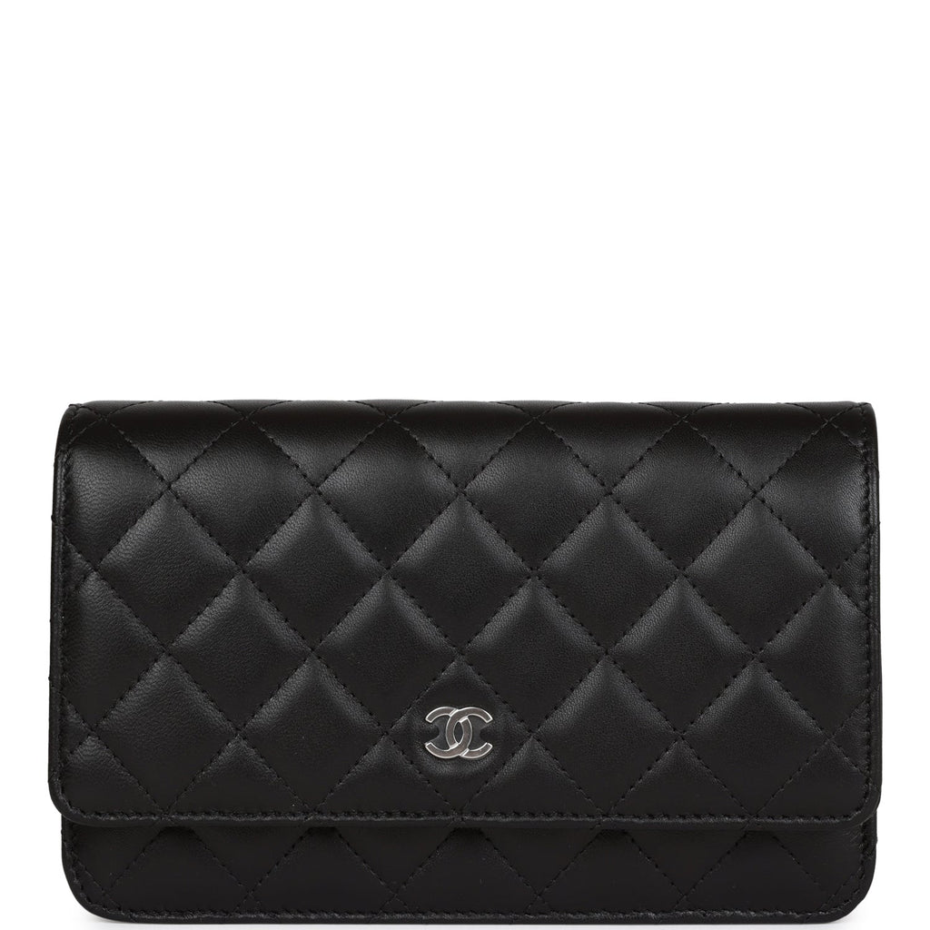 Chanel Classic Continental Flap Purse Long Wallet in Black Caviar with  Shiny Silver Hardware - SOLD