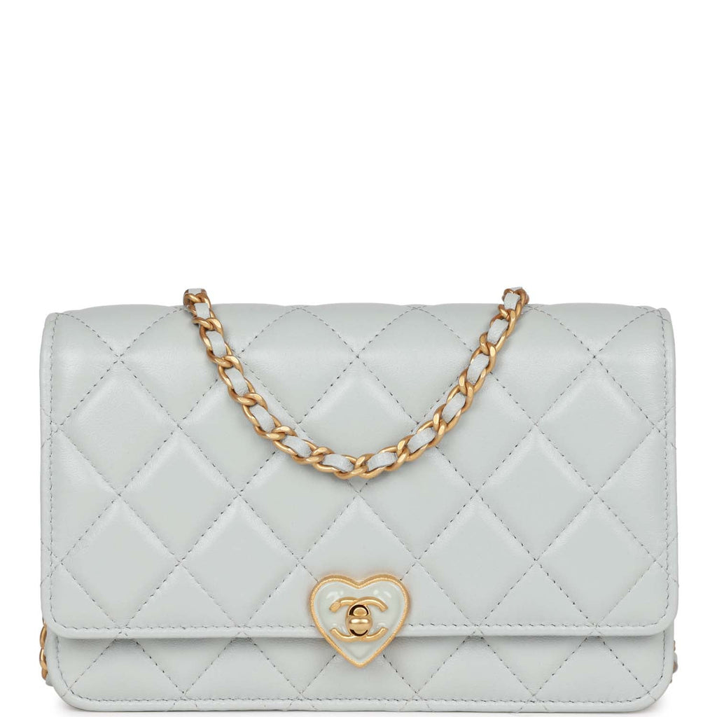 Chanel White Heart Bag