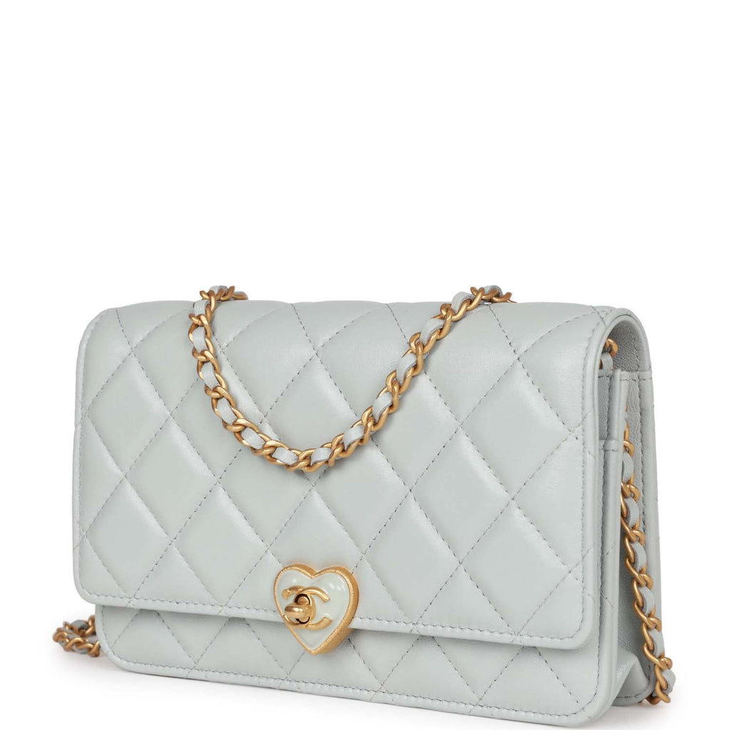 Chanel Iridescent Light Pink Chevron Quilted Caviar Card Holder Silver  Hardware, 2017 Available For Immediate Sale At Sotheby's