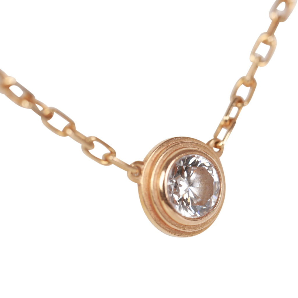Cartier Rose Gold and Pink Sapphire Cartier d'Amour Necklace | Harrods PA
