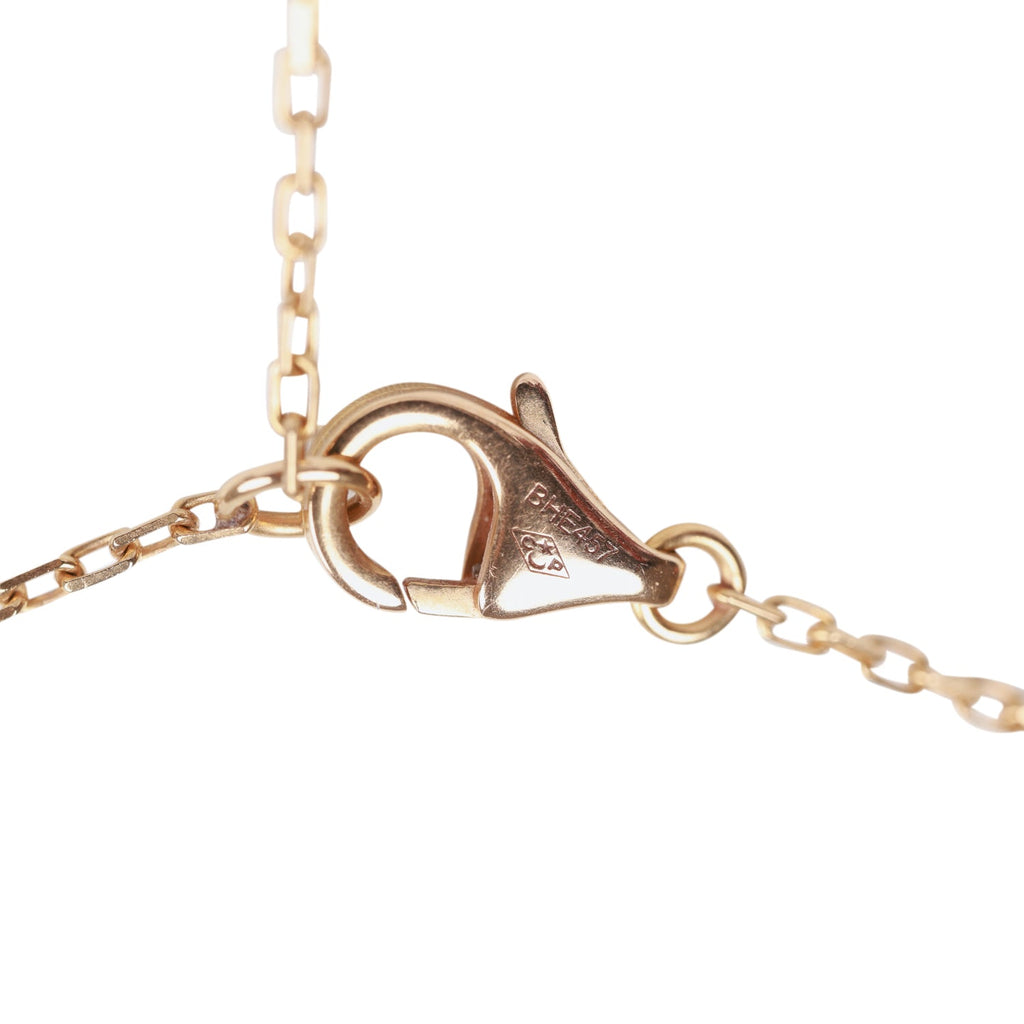 Louis Vuitton Necklace V Pendant Ladies' Accessories Chain Gold Rare Vintage