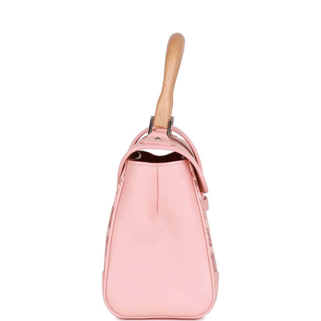 Goyard Saigon Souple Mini Bag Pink Goyardine Silver Hardware – Madison  Avenue Couture
