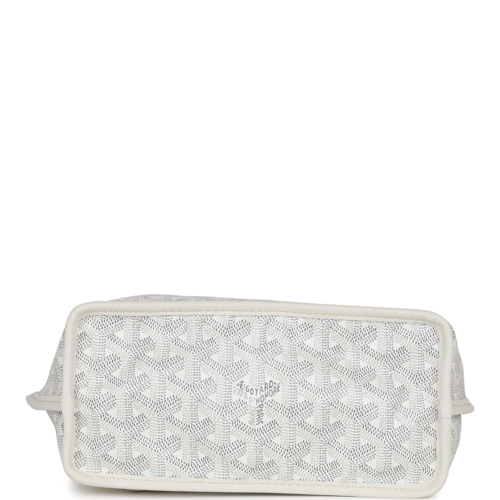 Goyard Goyardine Navy Anjou Mini Reversible Tote Bag Palladium Hardwar –  Madison Avenue Couture