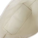 Goyard Goyardine White Anjou Mini Reversible Tote Bag Silver Hardware