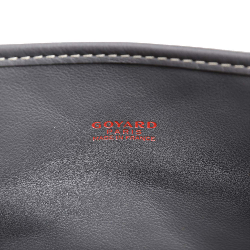 Goyard Goyardine Black Anjou Mini Reversible Tote Bag Silver Hardware –  Madison Avenue Couture