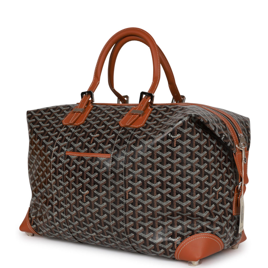 Goyard travel bag size 50cm black brown