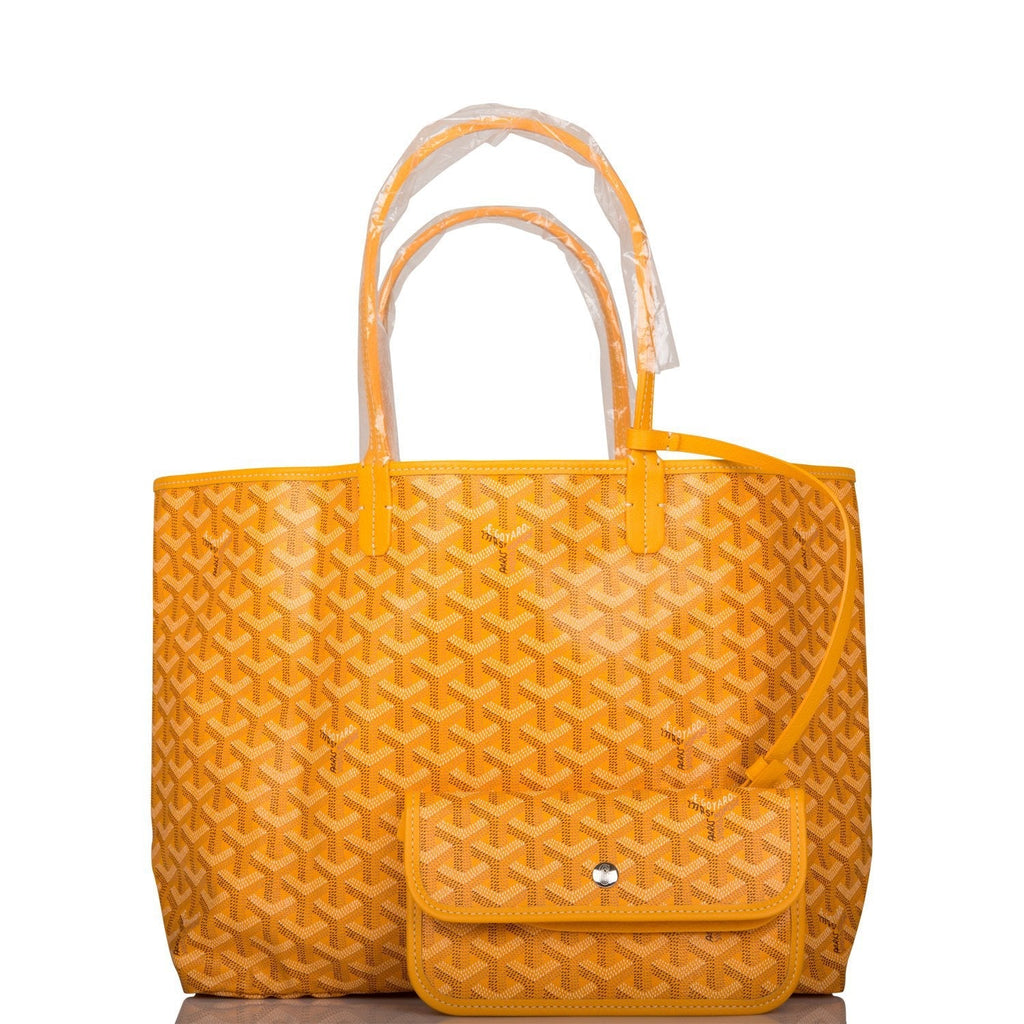 Goyard Yellow St. Louis PM Tote Bag