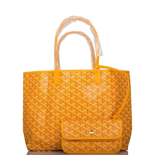 Goyard Yellow St. Louis PM Tote Bag