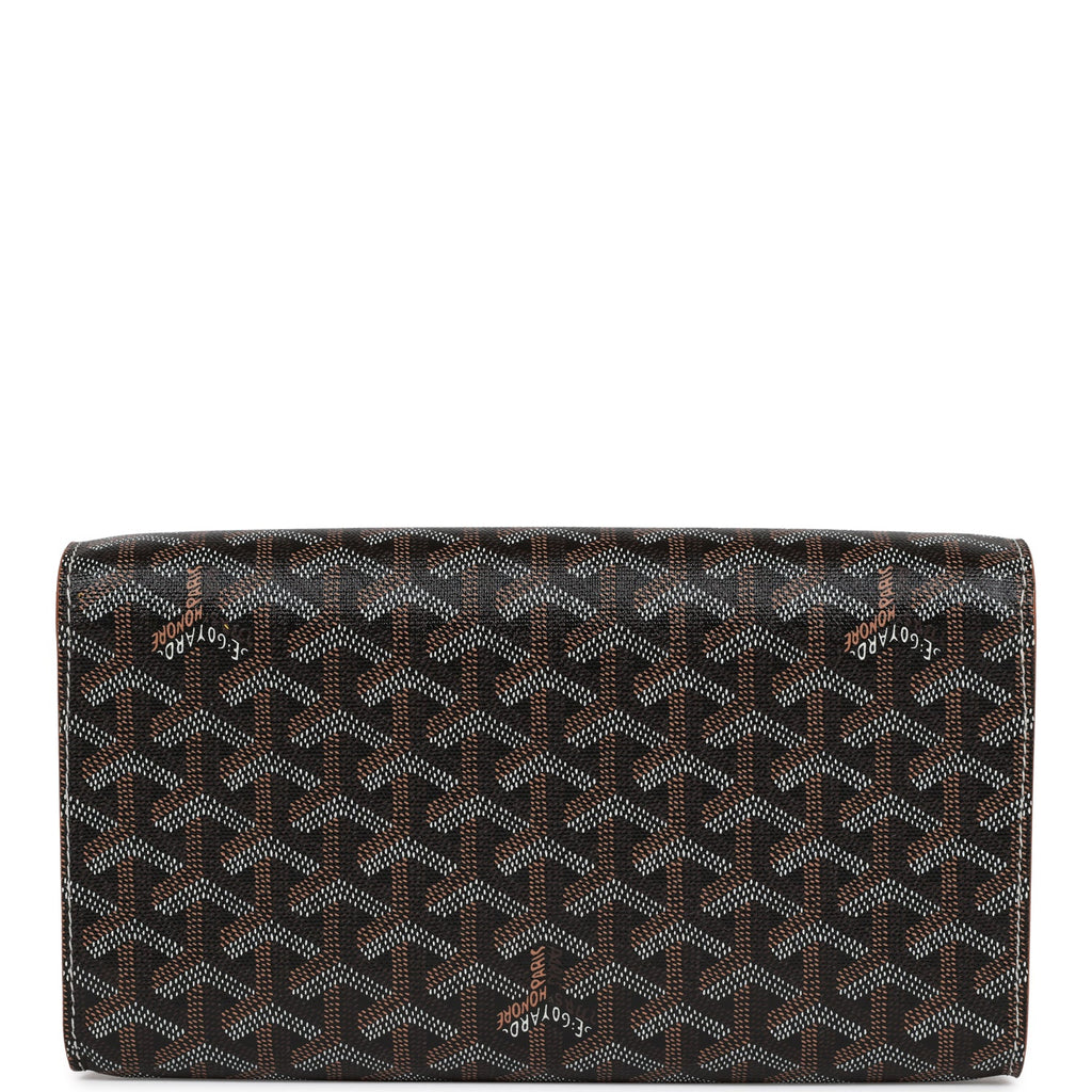 Sold at Auction: Goyard Gray Coated Canvas Monte Carlo PM Clutch