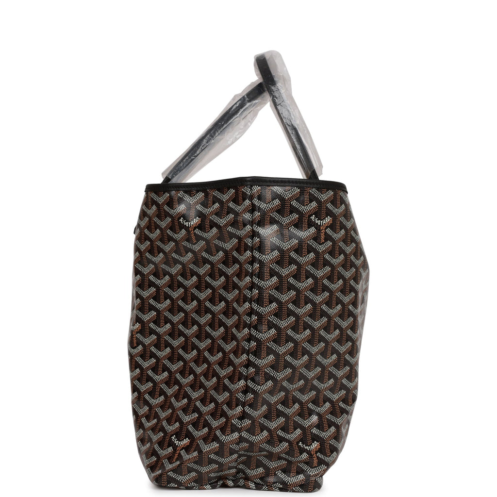 Black Goyard Goyardine Saint Louis PM Tote Bag – Designer Revival