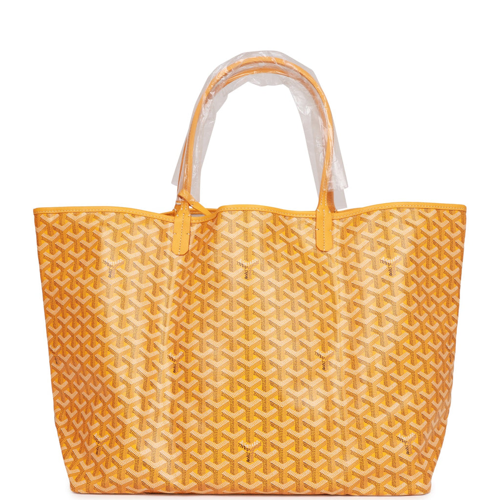 Goyard // Yellow Saint Louis GM Tote Bag – VSP Consignment