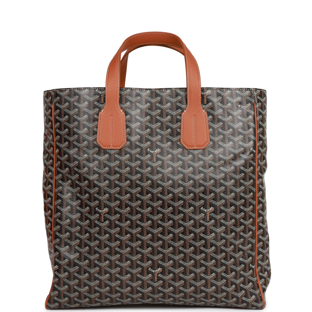 Goyard Goyardine Black Voltaire MM Tote Bag Silver Hardware – Madison  Avenue Couture