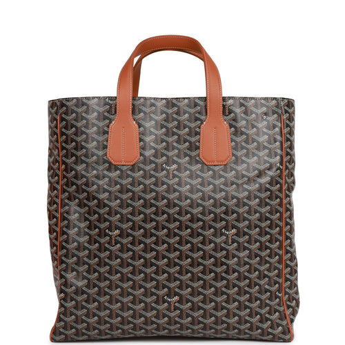 Goyard Goyardine Black Voltaire MM Tote Bag Silver Hardware