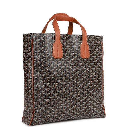 Goyard Goyardine Black Voltaire MM Tote Bag Silver Hardware