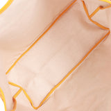 Goyard Goyardine Yellow Hand-Painted St. Louis PM Tote Bag Silver Hardware