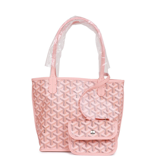 Goyard Goyardine Taupe and Pink St. Louis GM Tote Bag Palladium Hardwa –  Madison Avenue Couture