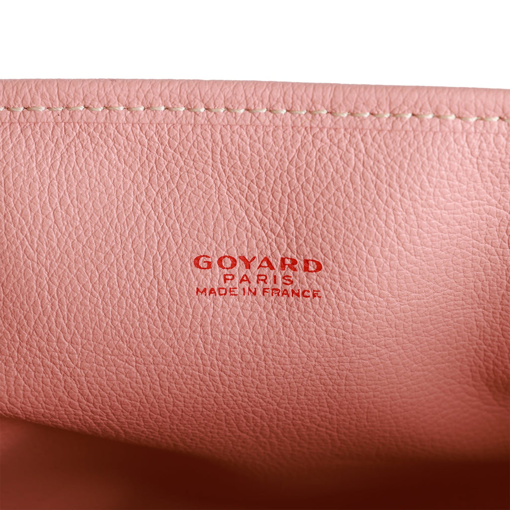Goyard Goyardine Rose Pink Anjou Mini Reversible Tote Bag Silver Hardw –  Madison Avenue Couture