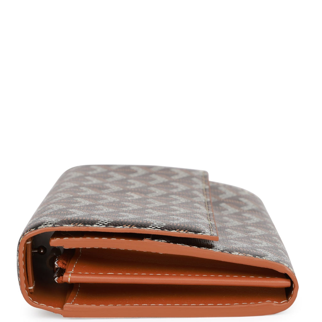 Goyard Bicolor Varenne Continental Wallet w/Strap – The Closet