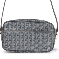 Goyard Cap-Vert PM Bag Gray in Coated Canvas/Calfskin Leather with  Silver-tone - US