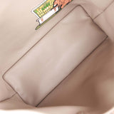 Goyard Goyardine Greige Anjou PM Embroidered Bunny Khaki Bag Silver Hardware