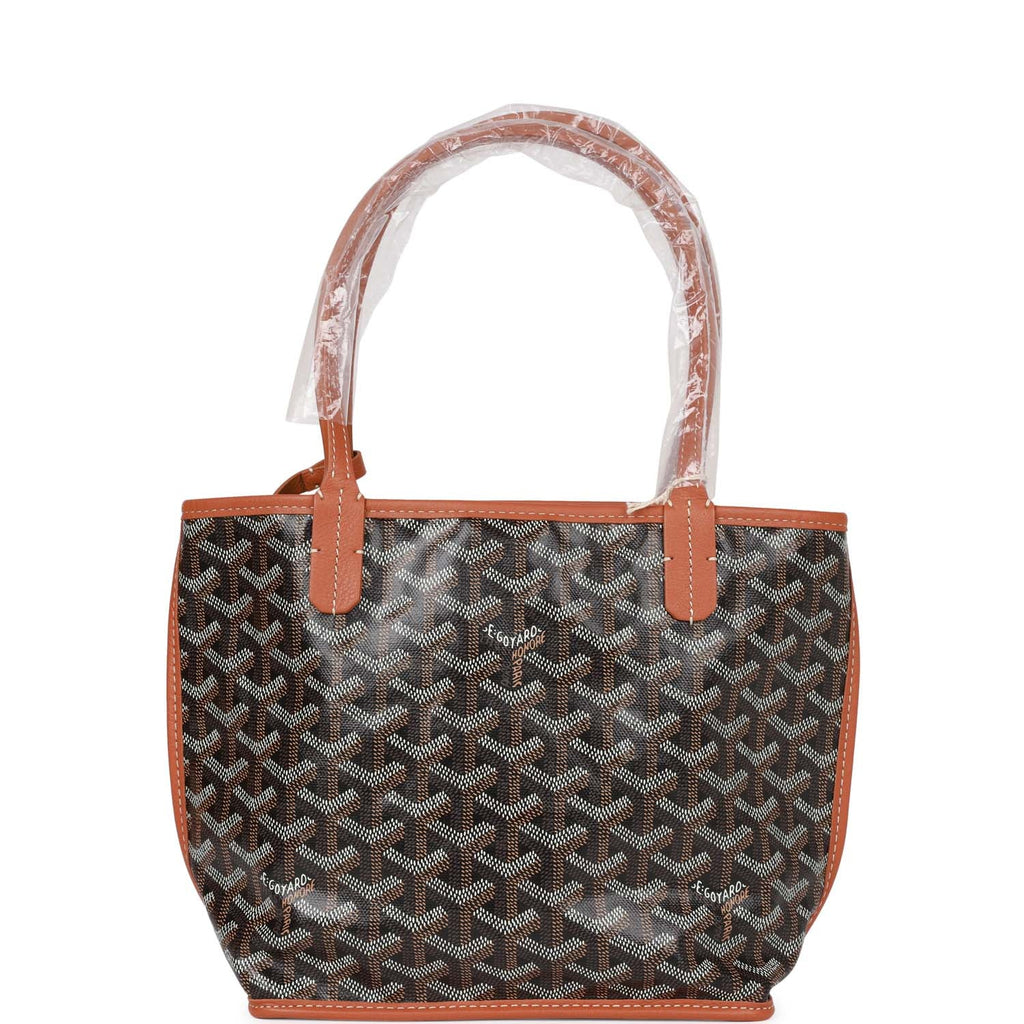 Goyard anjou reversible tote coated canvas mini Clearance