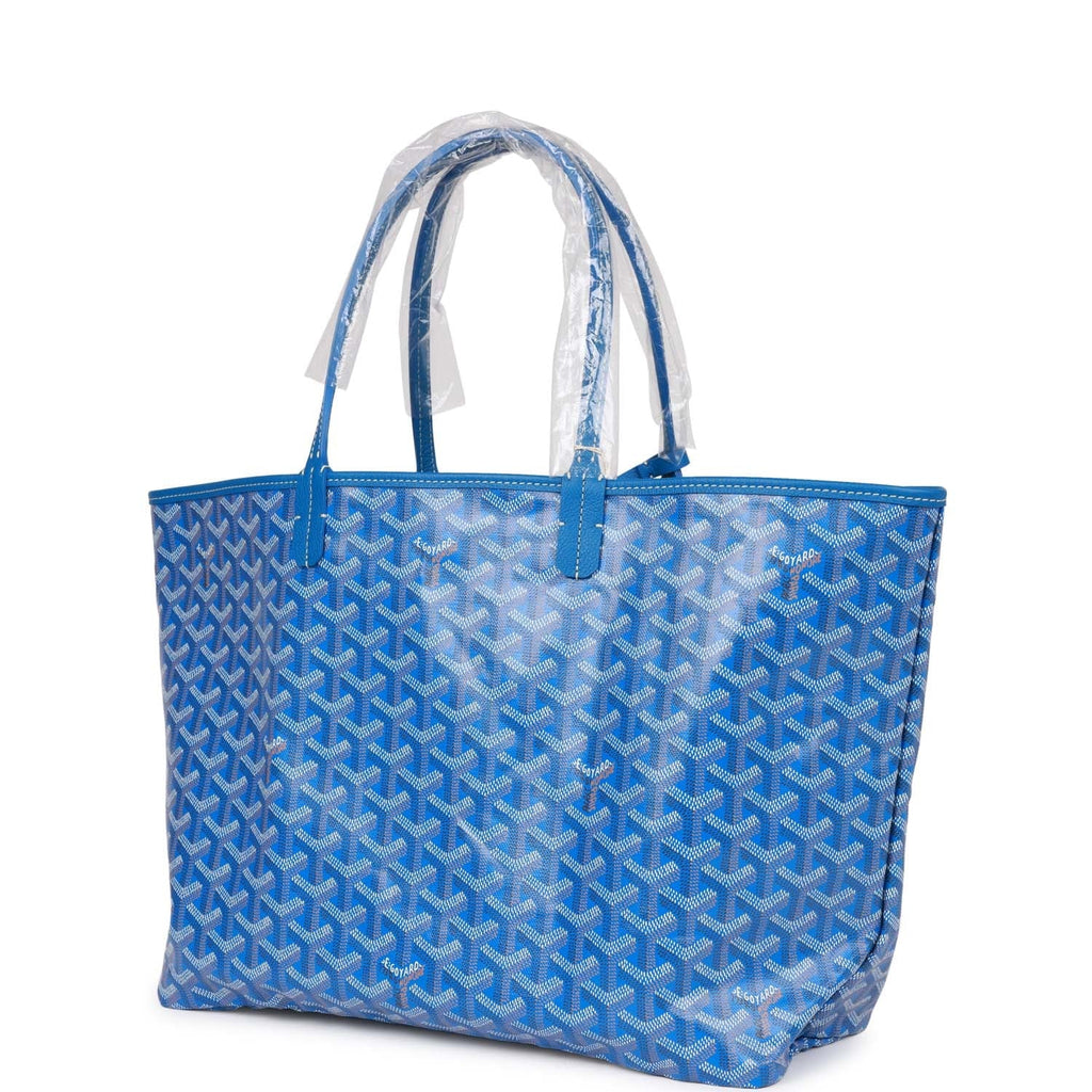 Goyard Goyardine Blue Belvedere PM Bag Palladium Hardware – Madison Avenue  Couture