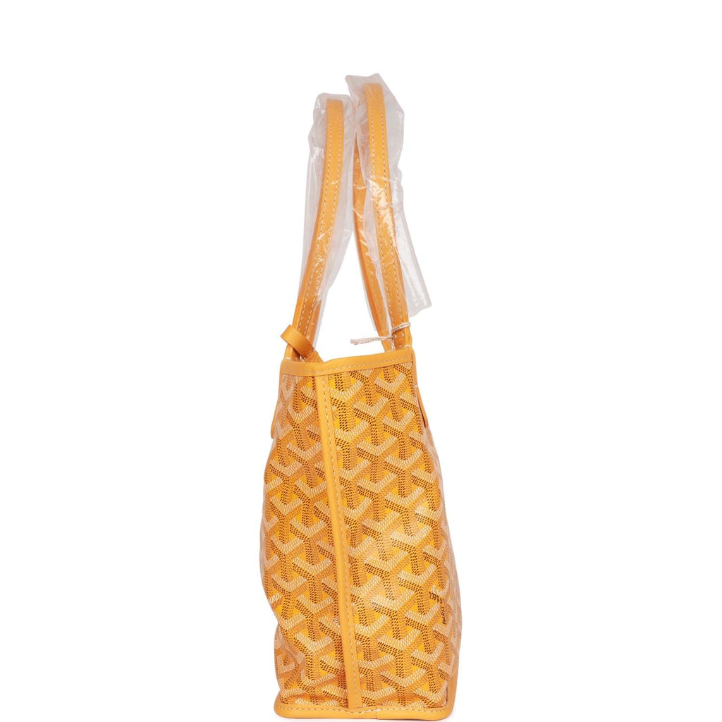Goyard Goyardine Anjou Mini Bag - Yellow Totes, Handbags