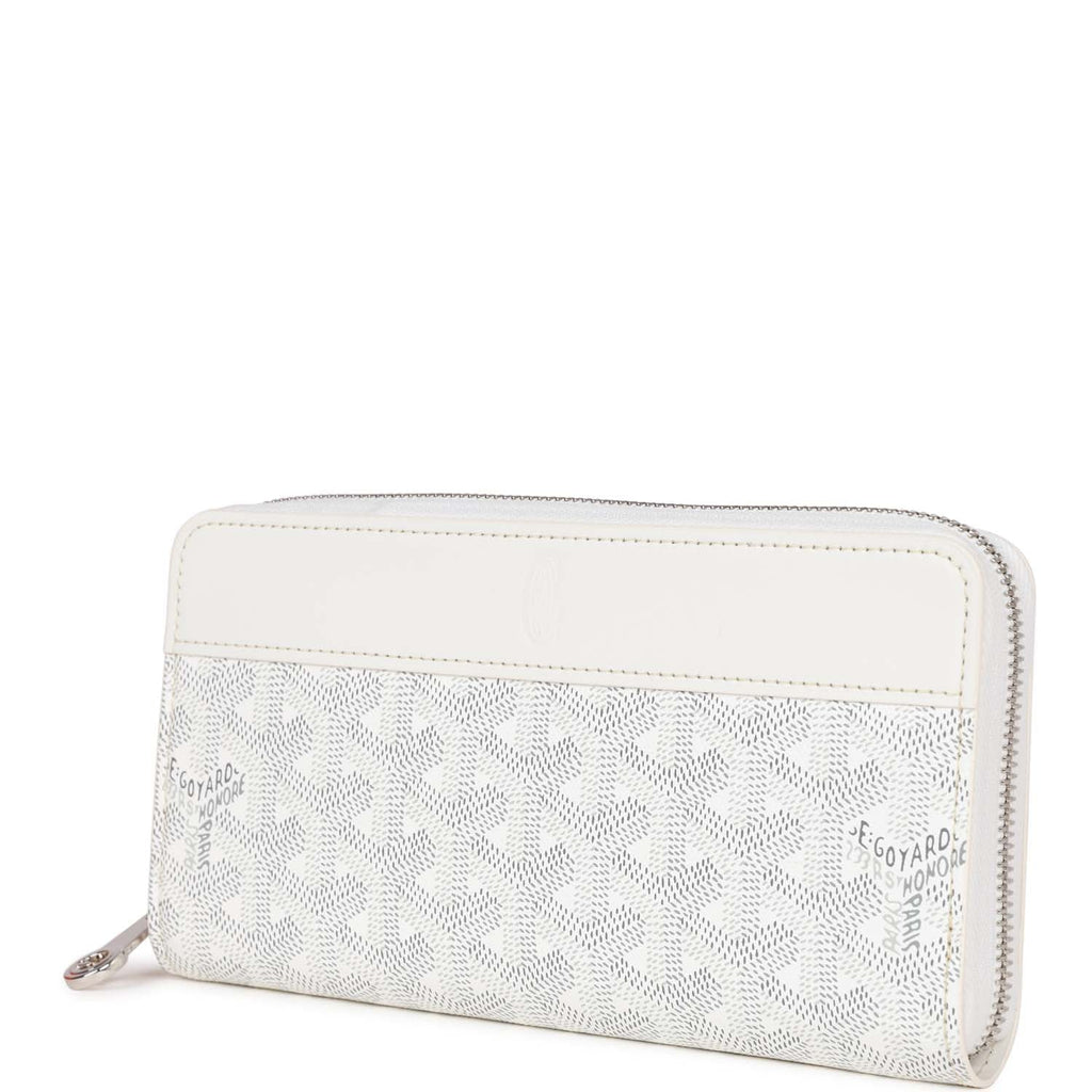 Goyard Matignon Mini Wallet White