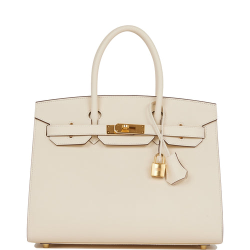 Hermes Birkin Sellier 30 Nata Epsom Gold Hardware