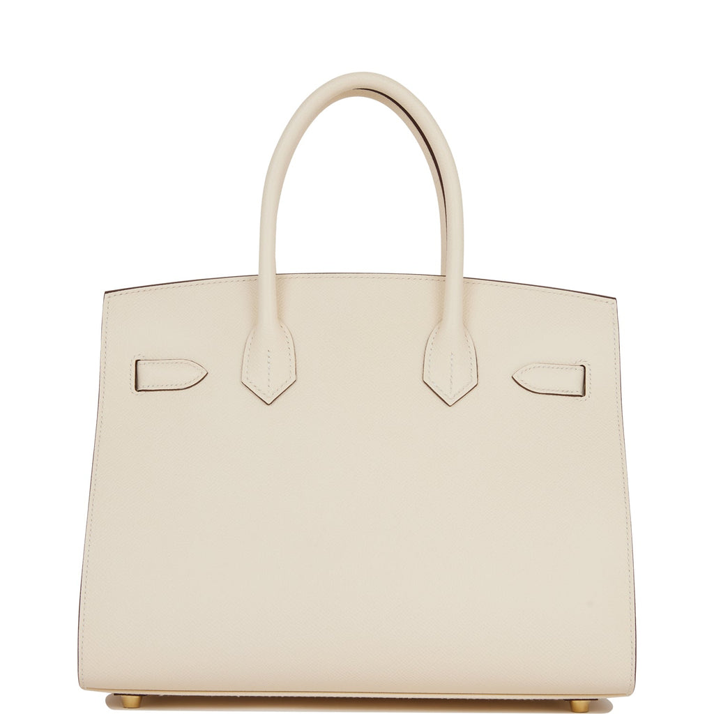 [New] Hermès Birkin Sellier 30 | Nata, Epsom Leather, Gold Hardware
