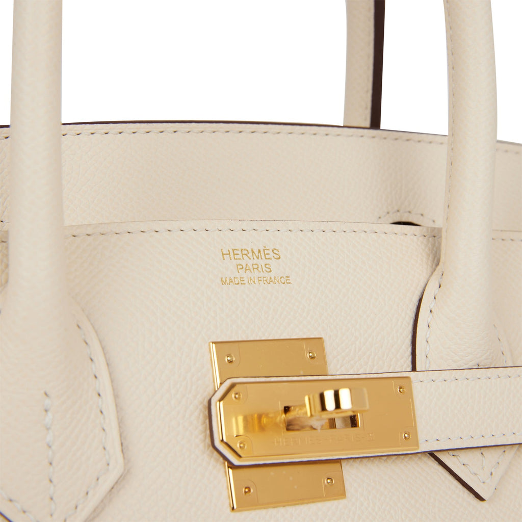 Hermes Birkin Sellier Bag Light Epsom with Gold Hardware 30 Neutral 1772532