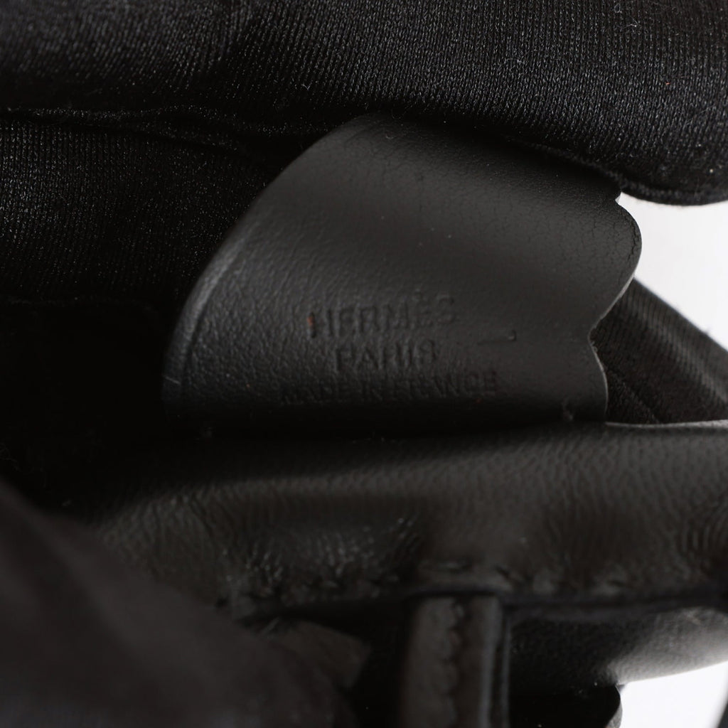 Hermès Black, Brown Pegase Rodeo Bag Charm PM