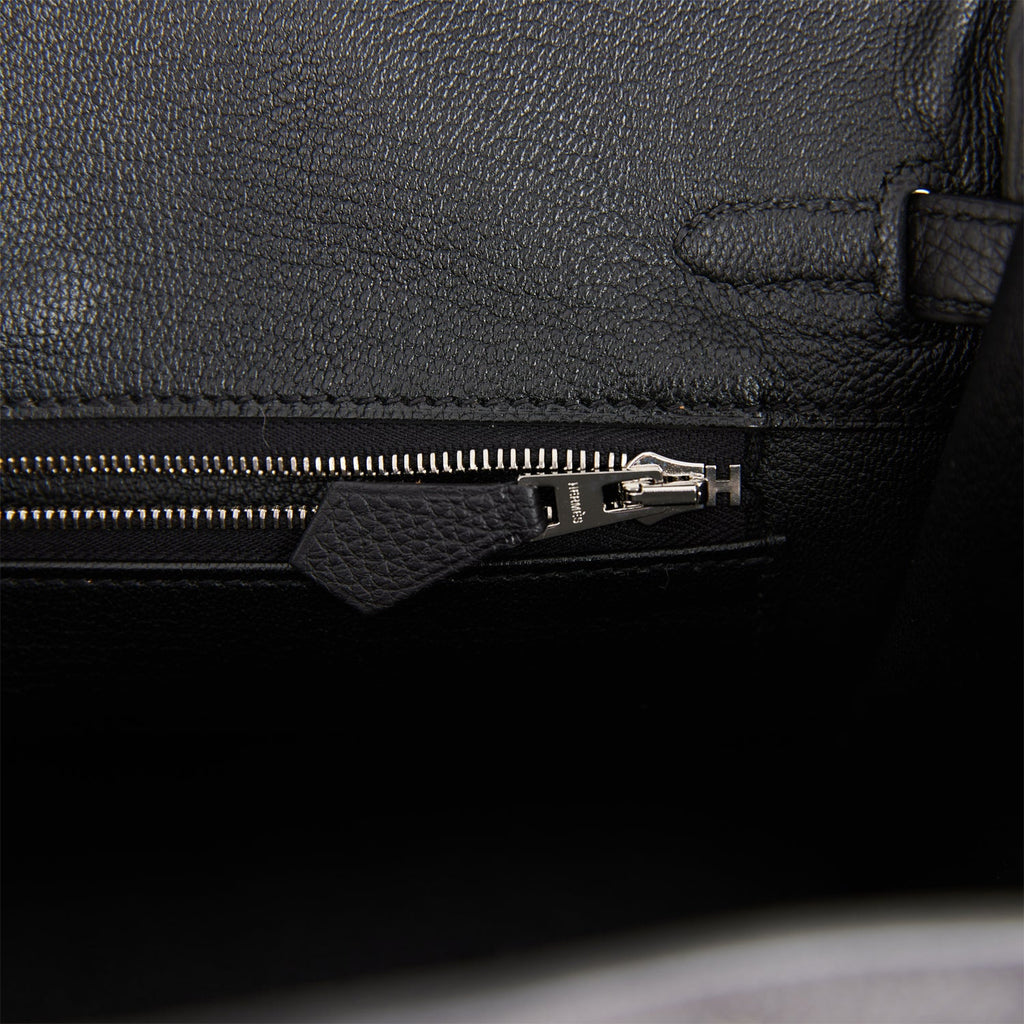 Hermès Birkin 25 Black Togo Palladium Hardware, Women's Fashion